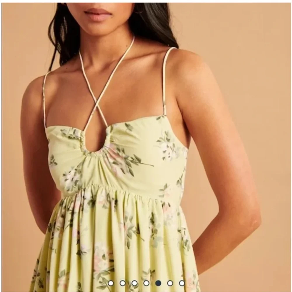 Abercrombie & Fitch Flowy Mini Dress - Picture 5 of 10